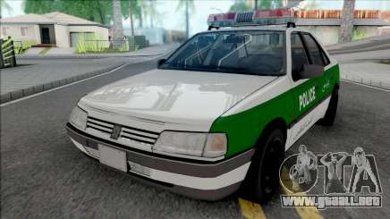 Peugeot 405 GLX Police Car para GTA San Andreas