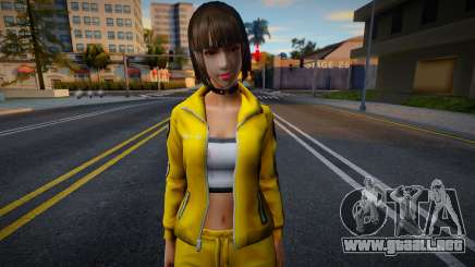 Girl from Free Fire v2 para GTA San Andreas