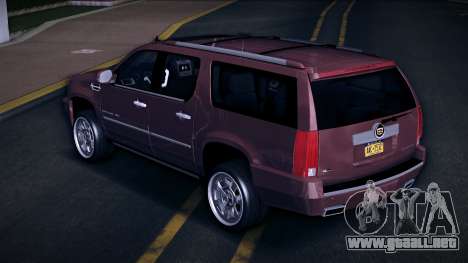 Cadillac Escalade ESV Luxury 2012 v1 para GTA Vice City