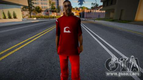 Bmycr Red Shirt v3 para GTA San Andreas