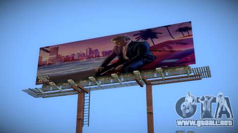 VC Billboard Tributo Ray Liotta para GTA Vice City