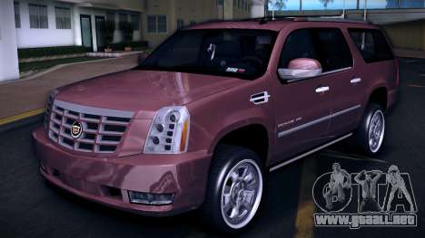 Cadillac Escalade ESV Luxury 2012 v1 para GTA Vice City