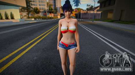 DOAX3S Nyotengu - Lovely Summer para GTA San Andreas