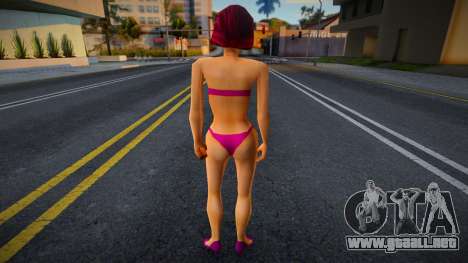 Mercedes en bañador para GTA San Andreas