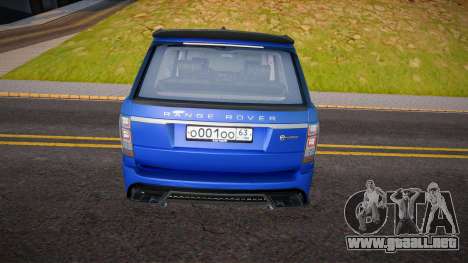 Range Rover SVA (Fake CCD) para GTA San Andreas