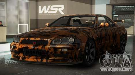 Nissan Skyline R34 NS S10 para GTA 4