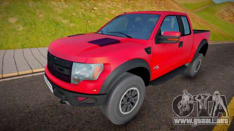 Ford Raptor (Fake CCD) para GTA San Andreas
