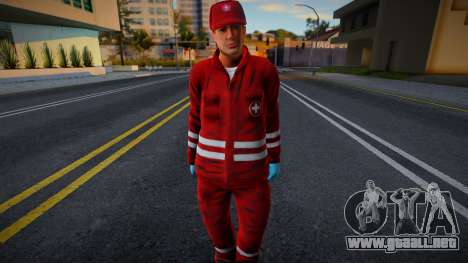 Trabajador de ambulancia v3 para GTA San Andreas