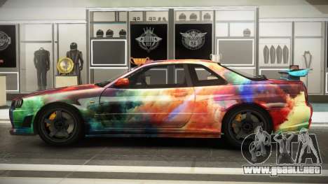 Nissan Skyline R34 NS S5 para GTA 4