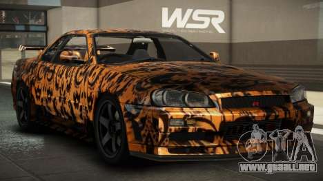 Nissan Skyline R34 NS S10 para GTA 4