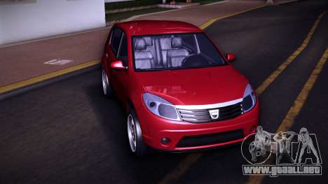 Dacia Sandero 1.6 MPI para GTA Vice City