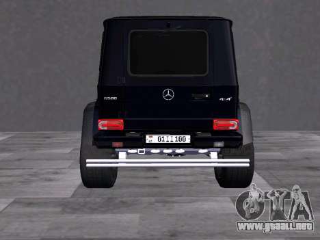 Mercedes Benz G500 4x4² (W463) V2 para GTA San Andreas