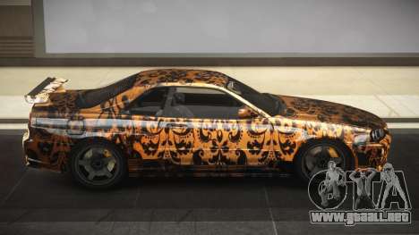 Nissan Skyline R34 NS S10 para GTA 4