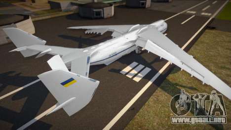 Antonov An-225 Mriya v1 para GTA San Andreas