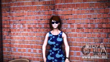 Girl from Saints Row v2 para GTA Vice City
