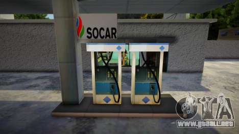 Socar Gas Station para GTA San Andreas