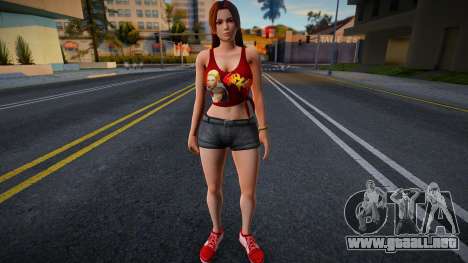 Mai Shiranui 4 para GTA San Andreas