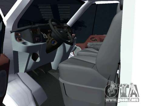 Ford Transit Newsvan para GTA San Andreas
