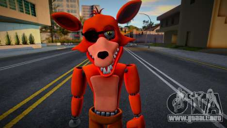 Unwithered Foxy para GTA San Andreas