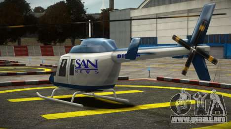 Western Company News Chopper SA para GTA 4