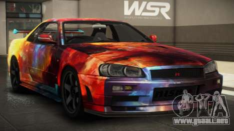 Nissan Skyline R34 NS S5 para GTA 4