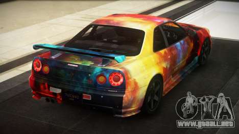 Nissan Skyline R34 NS S5 para GTA 4