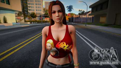 Mai Shiranui 4 para GTA San Andreas