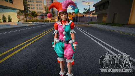 Dead Or Alive 5 - Hitomi (Costume 6) v4 para GTA San Andreas