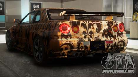 Nissan Skyline R34 NS S10 para GTA 4