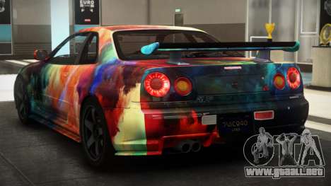 Nissan Skyline R34 NS S5 para GTA 4