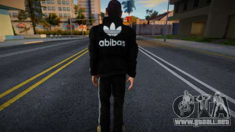 Hombre en Adidas para GTA San Andreas