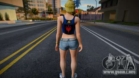 Helena Douglas 3 para GTA San Andreas