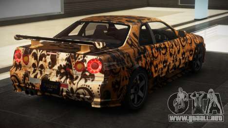 Nissan Skyline R34 NS S10 para GTA 4