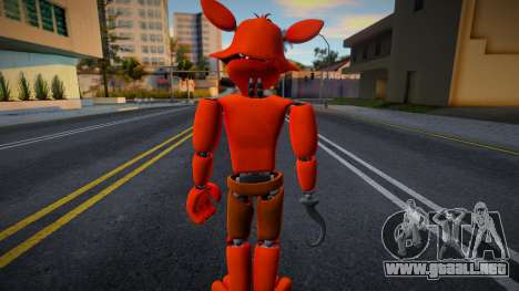 Unwithered Foxy para GTA San Andreas