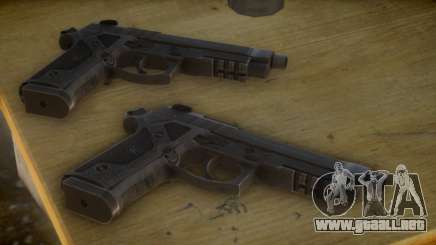 Beretta M9a3 Black para GTA 4