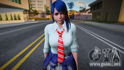 DOAXVV Lobelia - Springtime Schoolwear para GTA San Andreas