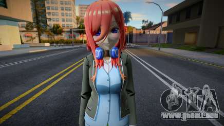 Nakano Miku (Winter Seifuku) para GTA San Andreas