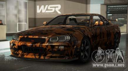 Nissan Skyline R34 NS S10 para GTA 4