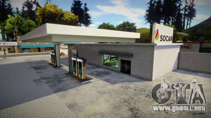 Socar Gas Station para GTA San Andreas