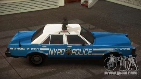 Ford Granada 1977 New York Police Department para GTA 4