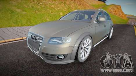 Audi A4 Allroad carrocería B8 para GTA San Andreas