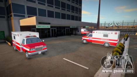 Realistic Hospital In Las Venturas para GTA San Andreas