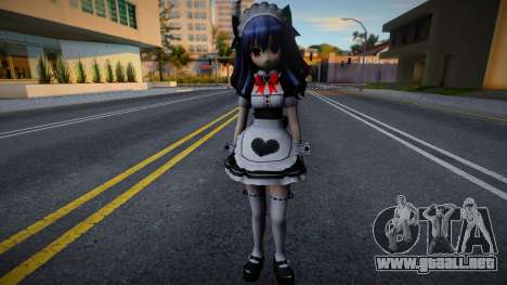 Uni (Maid Outfit) from Hyperdimension Neptunia para GTA San Andreas