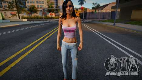 Angelika Black v2 para GTA San Andreas