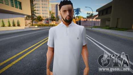 Joven con barba para GTA San Andreas