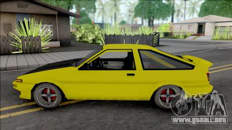 Toyota Sprinter AE86 Impak Maksima para GTA San Andreas