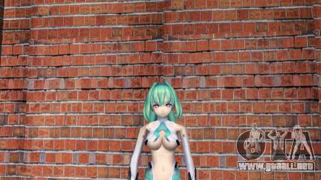 Green Heart from Hyperdimension Neptunia para GTA Vice City