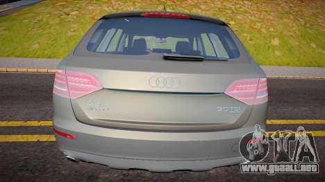 Audi A4 Allroad carrocería B8 para GTA San Andreas