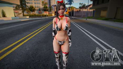 DOAXVV Sayuri - Momo Bikini para GTA San Andreas