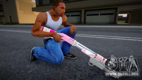 Michiru-Style Overflow Shotgun para GTA San Andreas